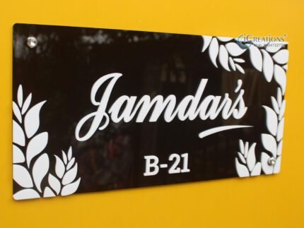 Acrylic Embossed Nameplate