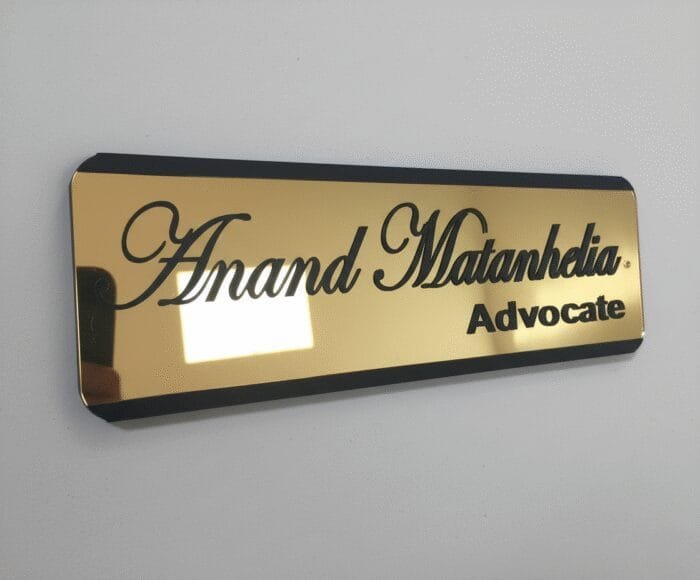 office name plates