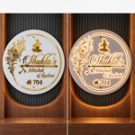 name plate for home with light shukla (2)