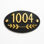 Door Number Plate