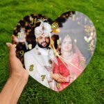 Heart Photo Wall Clock for Couples | Personalized Anniversary Gift | iCreations - Image 3