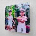 Custom Photo Wall Clock | Personalized Acrylic Clock | iCreations - Image 2