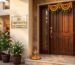Vastu for name plate — compliant design at the main entrance of an Indian home