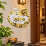 designer name plate for home
